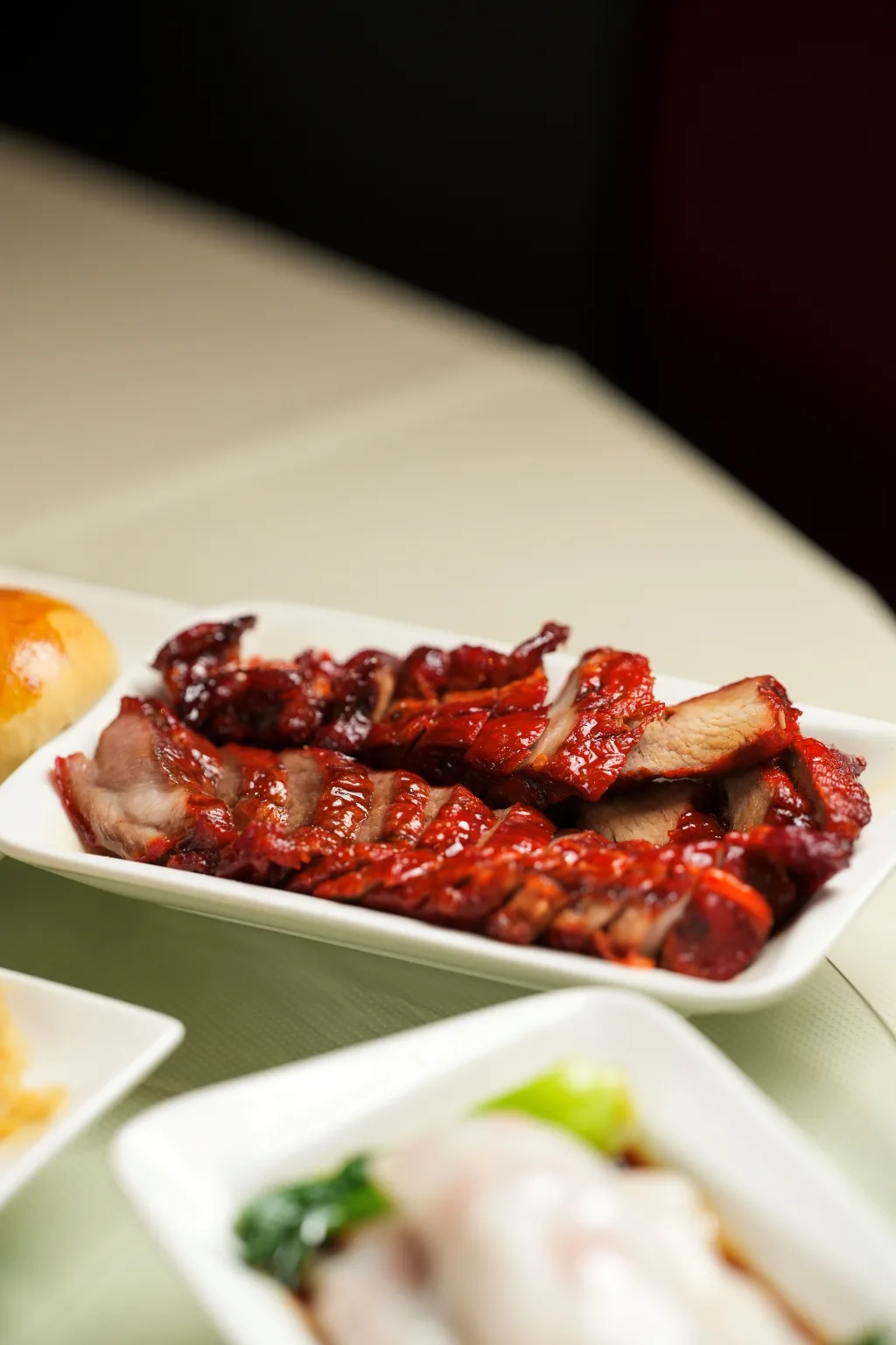 sliced bbq pork